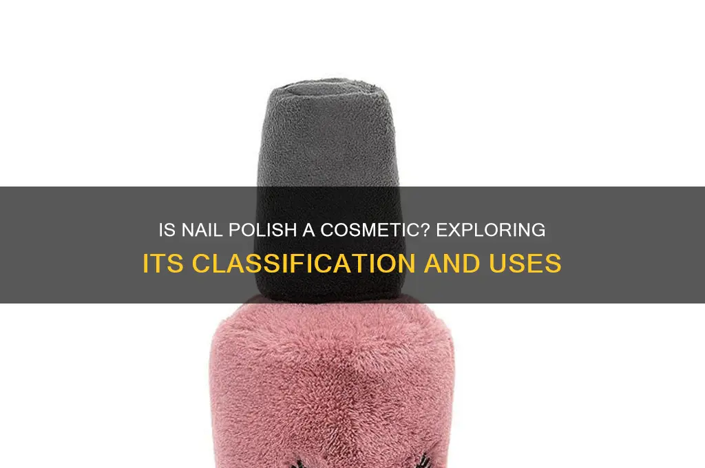 is finger nail polish considered a cosmetic