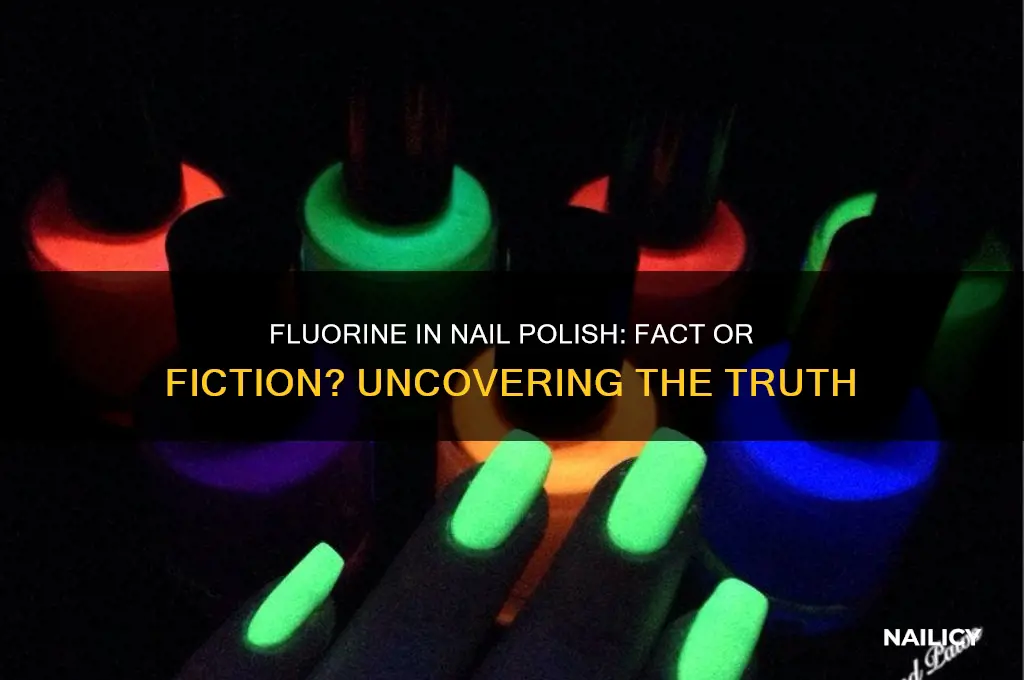 is fluorine used in nail polish