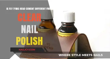 Fly Tying Head Cement vs. Clear Nail Polish: What's the Difference?