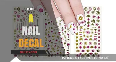 Unveiling the Truth: Is Foil Really a Nail Decal?