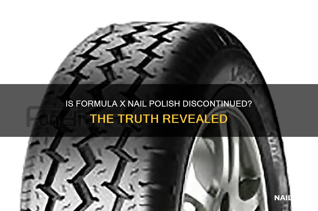 is formula x nail polish discontinued