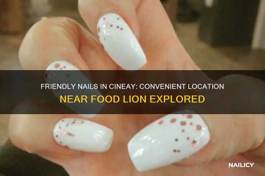 is friendly nails in cineay near foodlion