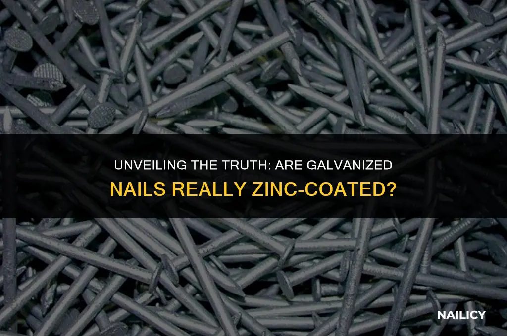 is galvanized nail zinc