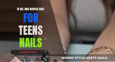 Gel and Acrylic Nails: Safe for Teen Girls?