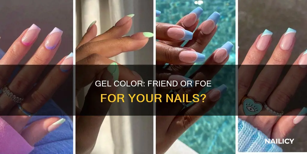 is gel color bad for your nails