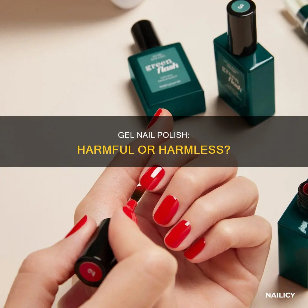 is gel nail polish bad