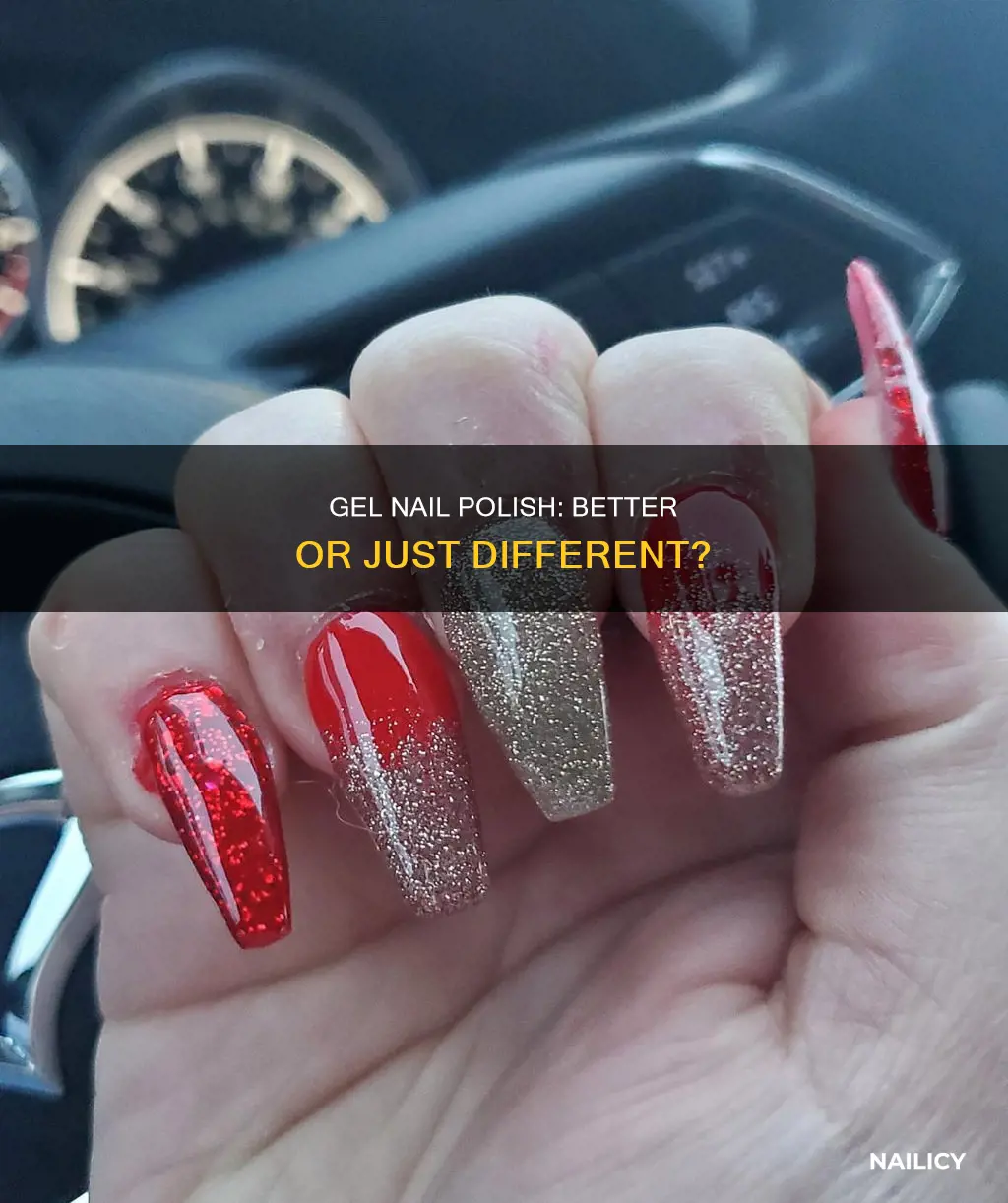 is gel nail polish better than normal