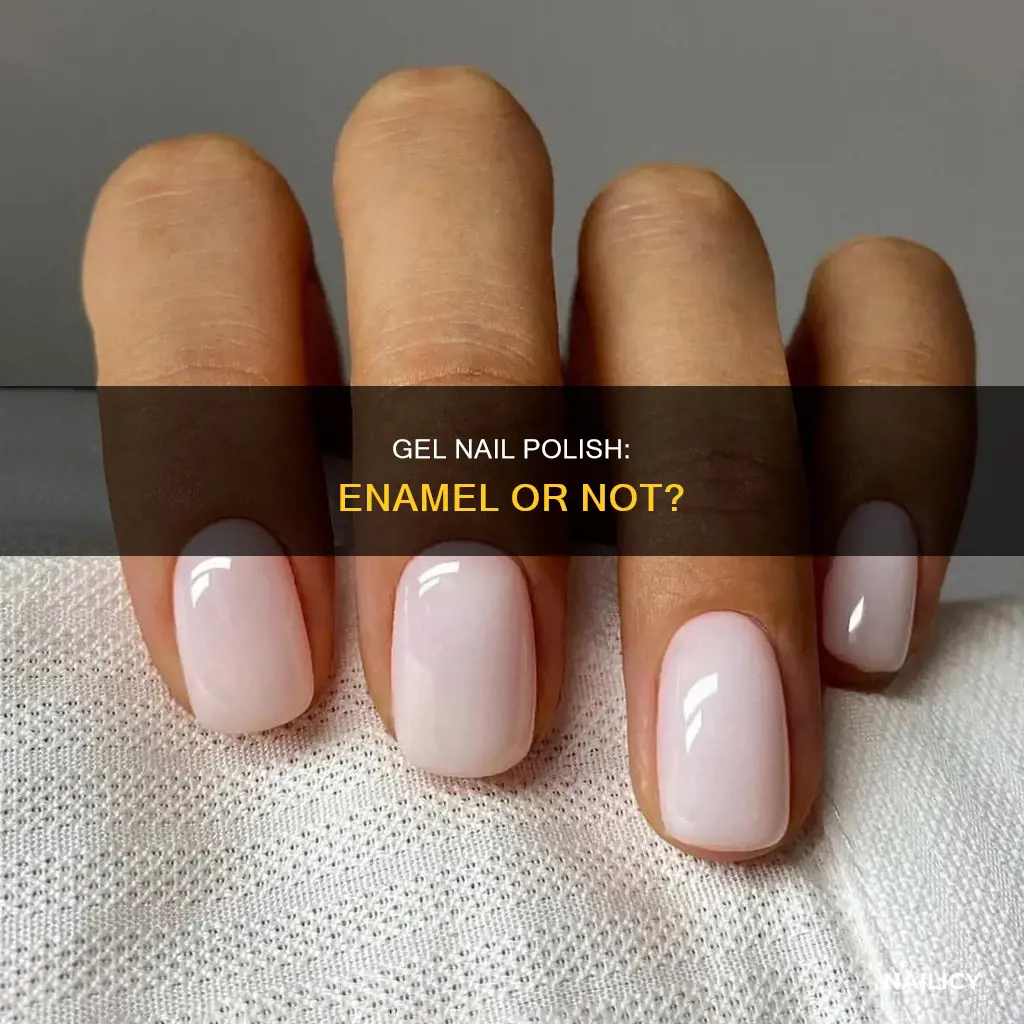 is gel nail polish enamel