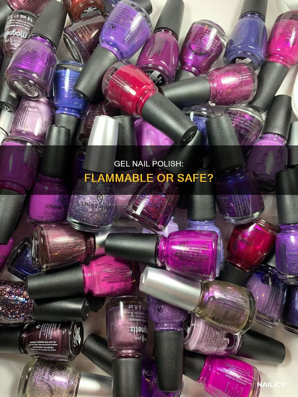 is gel nail polish flammable
