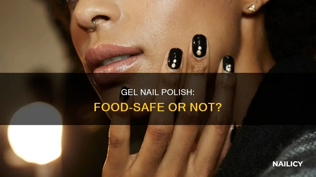 is gel nail polish food safe