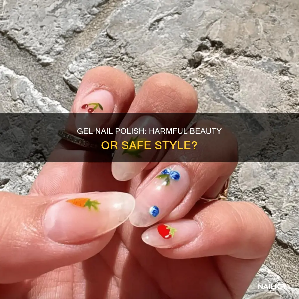 is gel nail polish harmful to the body