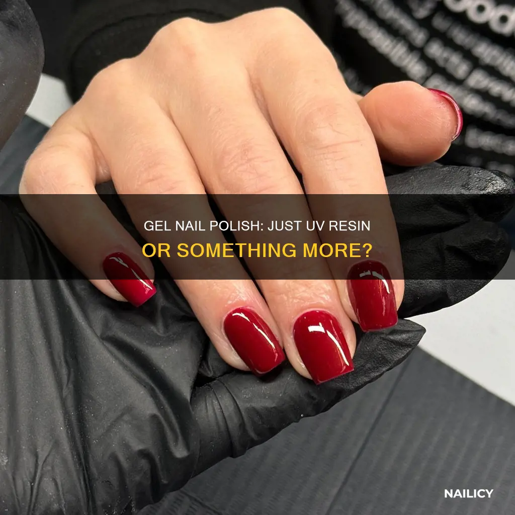 is gel nail polish just uv resin