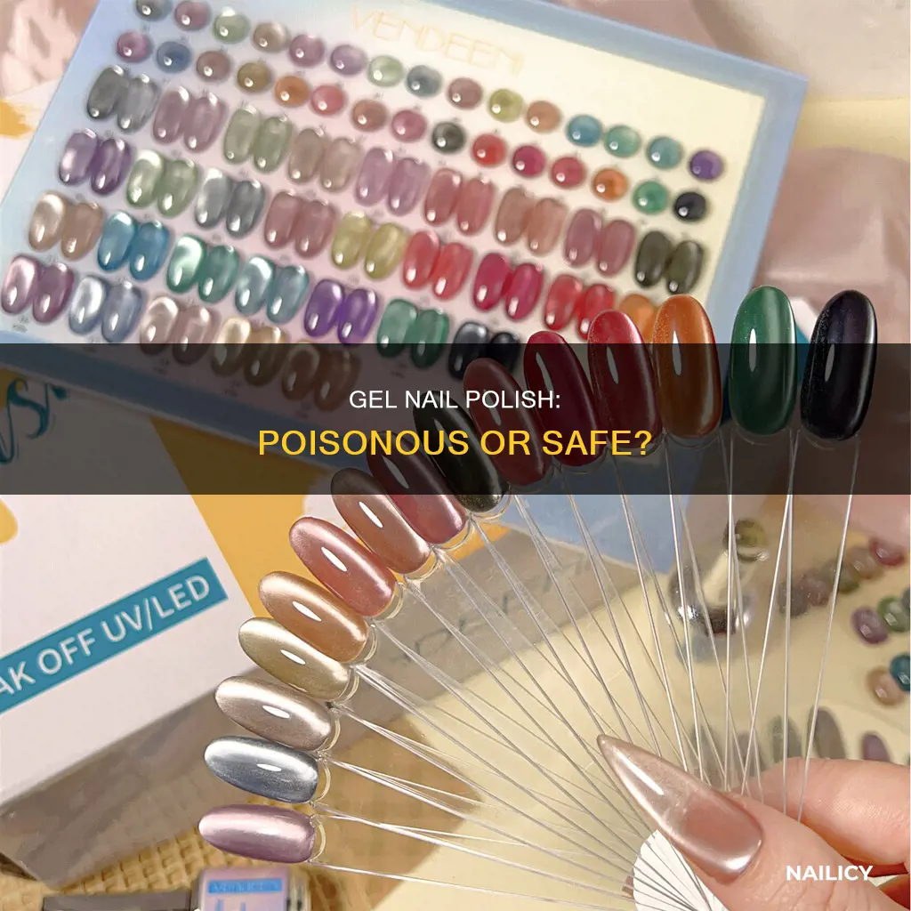 is gel nail polish poisonous