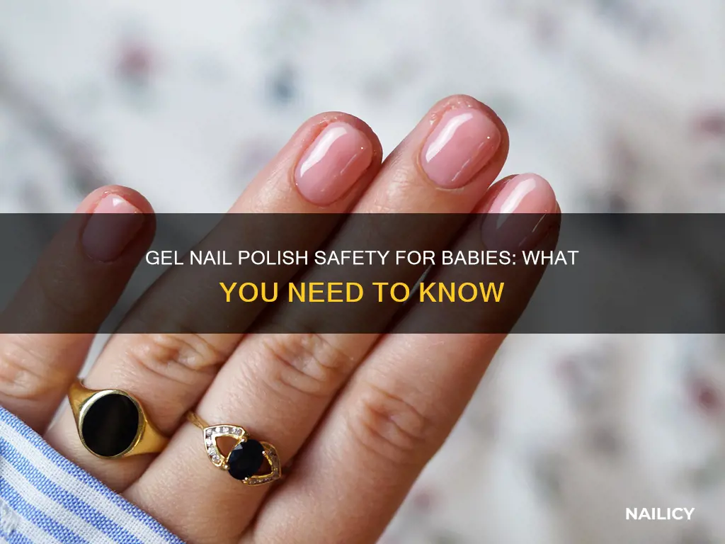 is gel nail polish safe for babies