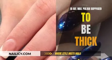 Gel Nail Polish: Why the Thick Consistency?