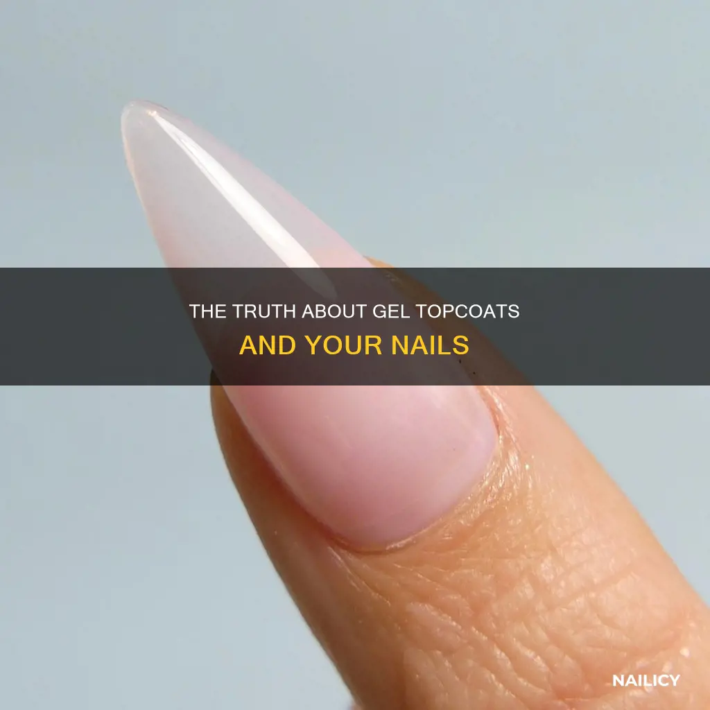 is gel topcoat bad for your nails