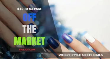 Is Glitter Nail Polish Discontinued? Market Trends and Availability Explained