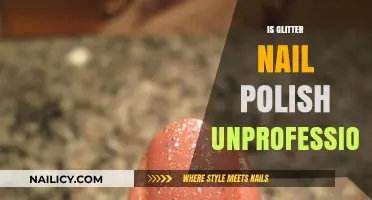 Glitter Nail Polish: Unprofessional or Expressive in the Workplace?