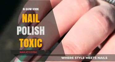 Is Glow Stick Nail Polish Toxic? Safety Concerns Explained