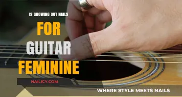 Guitar Nails: Do They Make You Less Masculine?