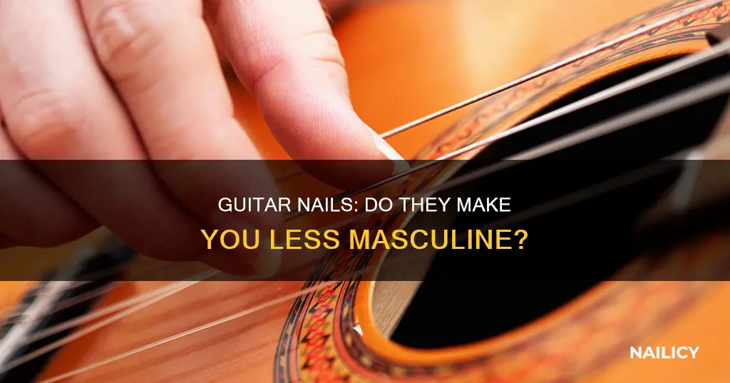 is growing out nails for guitar feminine