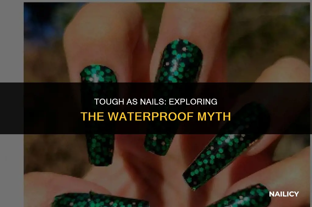 is hard as nails waterproof