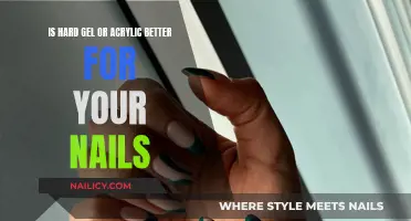 Hard Gel vs Acrylics: What's Best for Your Nails?