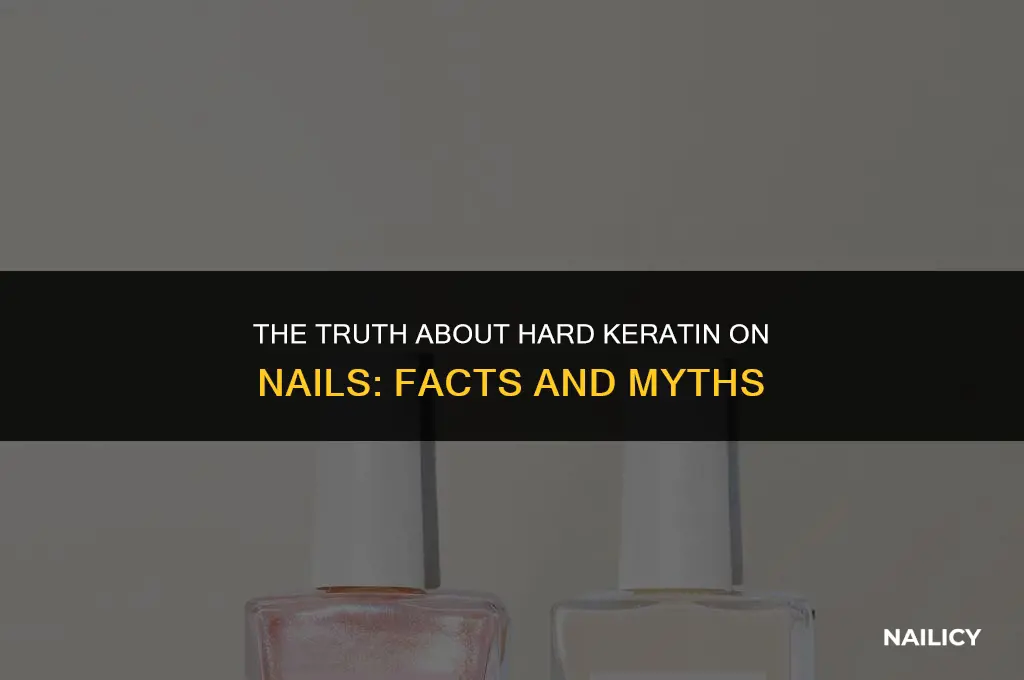 is hard keratin on nails