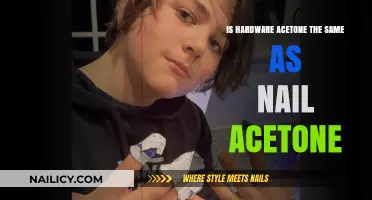 Hardware vs. Nail Acetone: Are They the Same Product?
