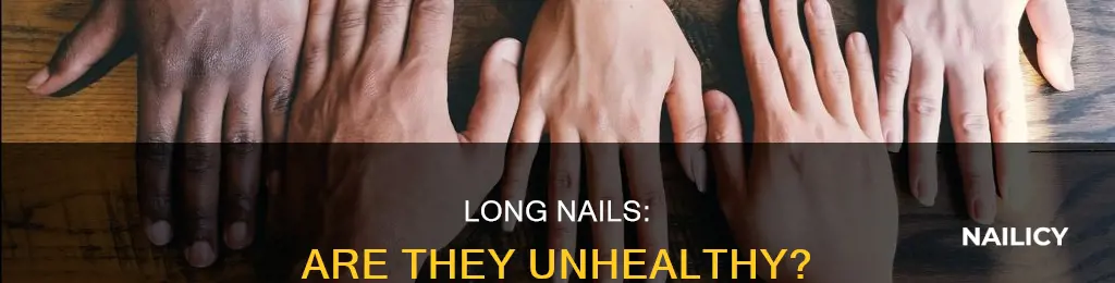 is having long nails bad