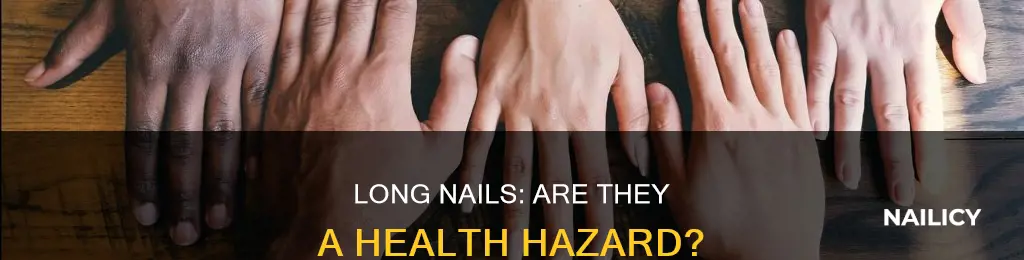 is having long nails unhygienic