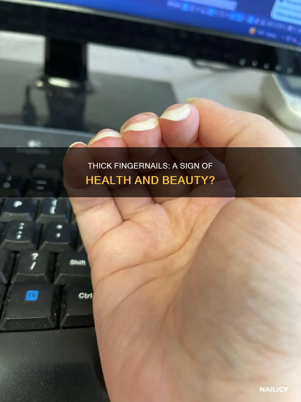 is having thick finger nails good
