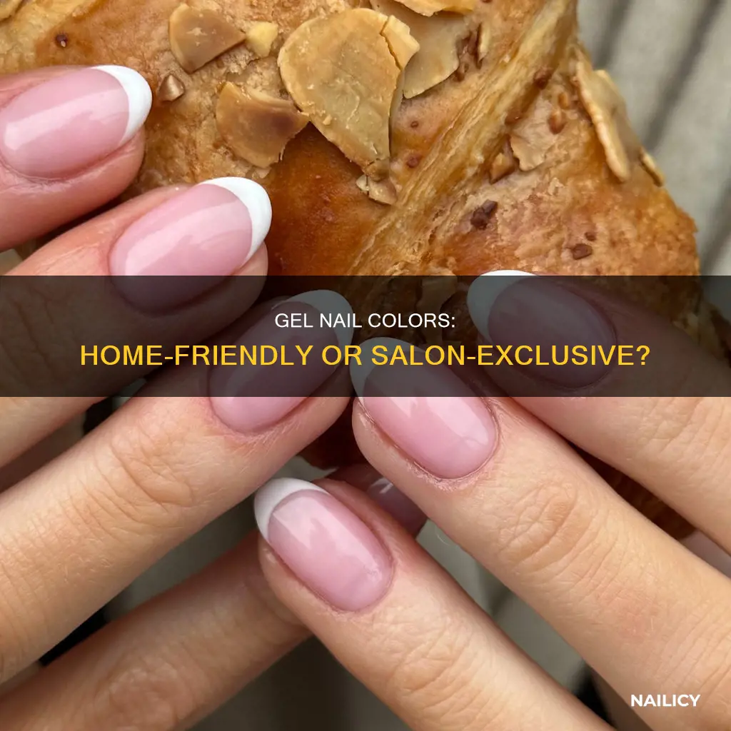 is home gel nail color goog