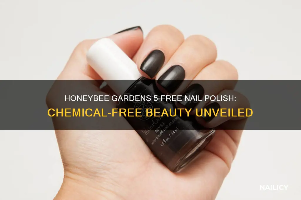 is honeybee garden 5 chemical free nail polish