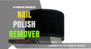 Hydrogen Peroxide in Nail Polish Remover: Safe or Not?