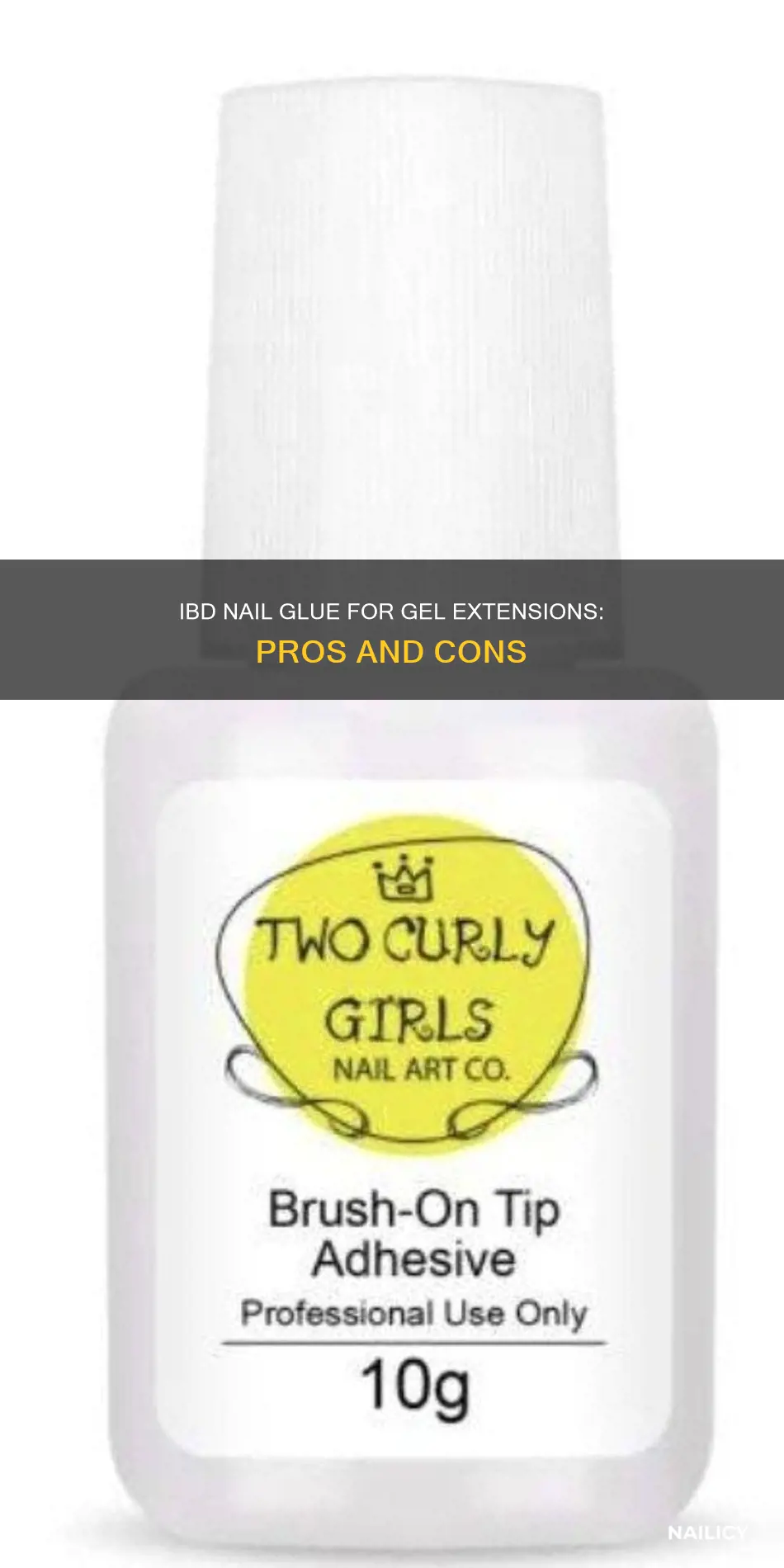 is ibd nail glue for gel extensions