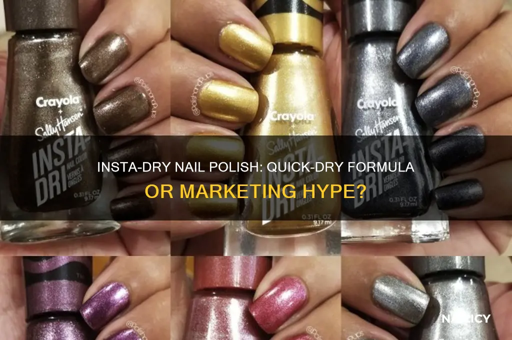 is insta dry goods nail polish