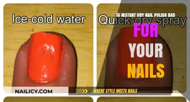 Is Instant Dry Nail Polish Harmful to Your Nails?