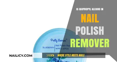 Nail Polish Remover: Isopropyl Alcohol's Role