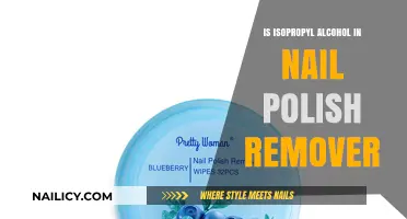 Nail Polish Remover: Isopropyl Alcohol's Role Explained
