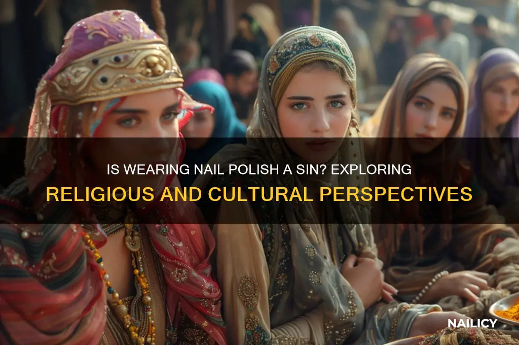 is it a sin to wear nail polish
