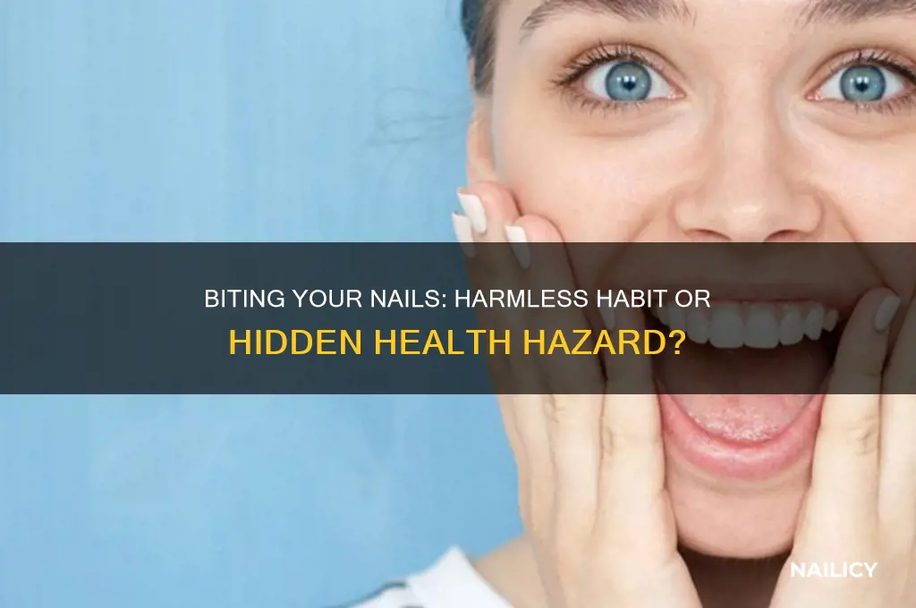is it bad to bite tour nails