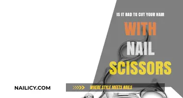 Using Nail Scissors for Hair: Good or Bad Idea?