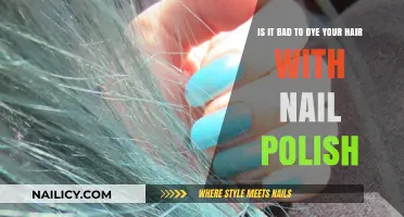 Dyeing Hair with Nail Polish: Risks, Damage, and Safer Alternatives