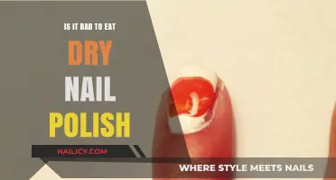 Is Eating Dry Nail Polish Harmful? Risks and Safety Explained