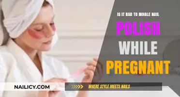 Pregnancy and Nail Polish: Is Inhaling Fumes Safe for Baby?