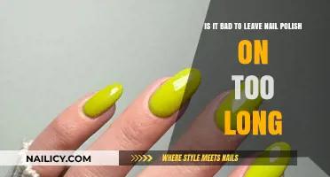 Leaving Nail Polish On Too Long: Risks and Best Practices