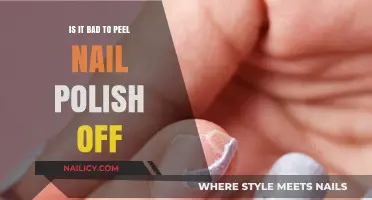 Peeling Nail Polish: Harmful Habit or Harmless Shortcut?