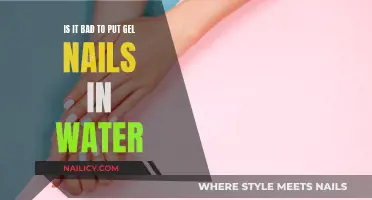 Gel Nails and Water: A Bad Mix?