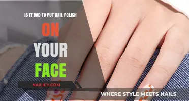 Nail Polish on Face: Safe or Skin Hazard?